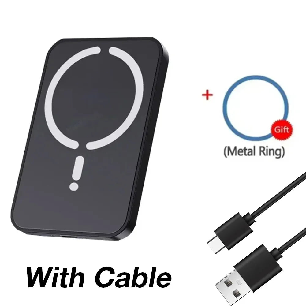 Support Voiture Magnétique avec Chargeur Sans Fil 30W - Compatible MagSafe iPhone 16, 15, 14, 13, 12 Pro Max