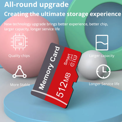 Carte Mémoire TF Petite Capacité 64M/128M/256M/512M pour Appareil Photo et Téléphone Mobile