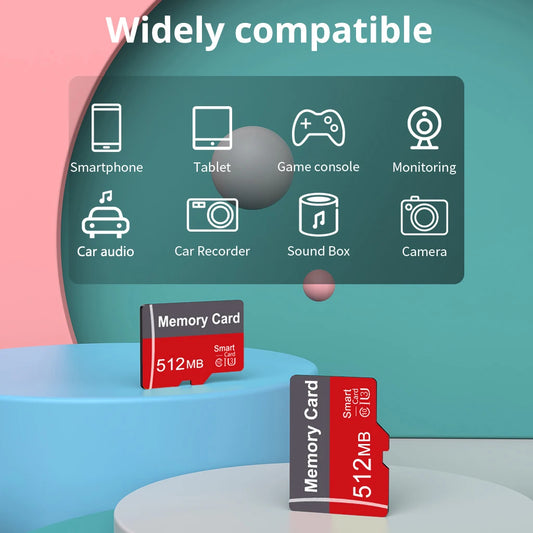 Carte Mémoire TF Petite Capacité 64M/128M/256M/512M pour Appareil Photo et Téléphone Mobile