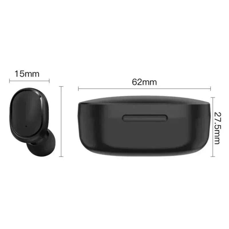 Écouteurs Bluetooth Sans Fil E6S TWS avec Réduction de Bruit et Microphone Waterproof