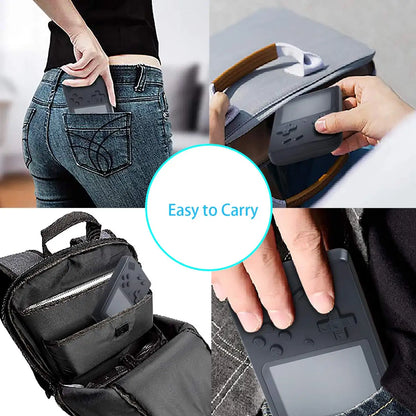 Console de Jeux Portable Rétro 400 Jeux - Écran LCD 3.0" - Mini Console 8 Bit