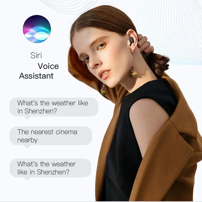 Écouteurs Bluetooth Sans Fil E6S TWS avec Réduction de Bruit et Microphone Waterproof