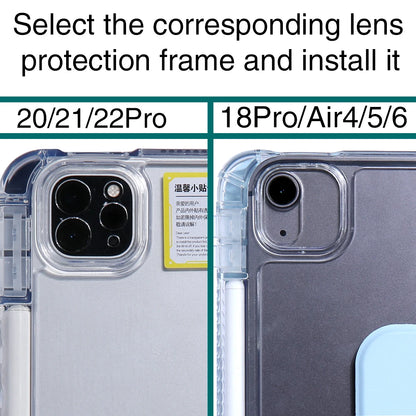 Étui avec Support pour iPad Air 11" 2025, iPad Pro 11/12.9", iPad 10ème/11ème Génération - Compatible M2/M3/M4/M5