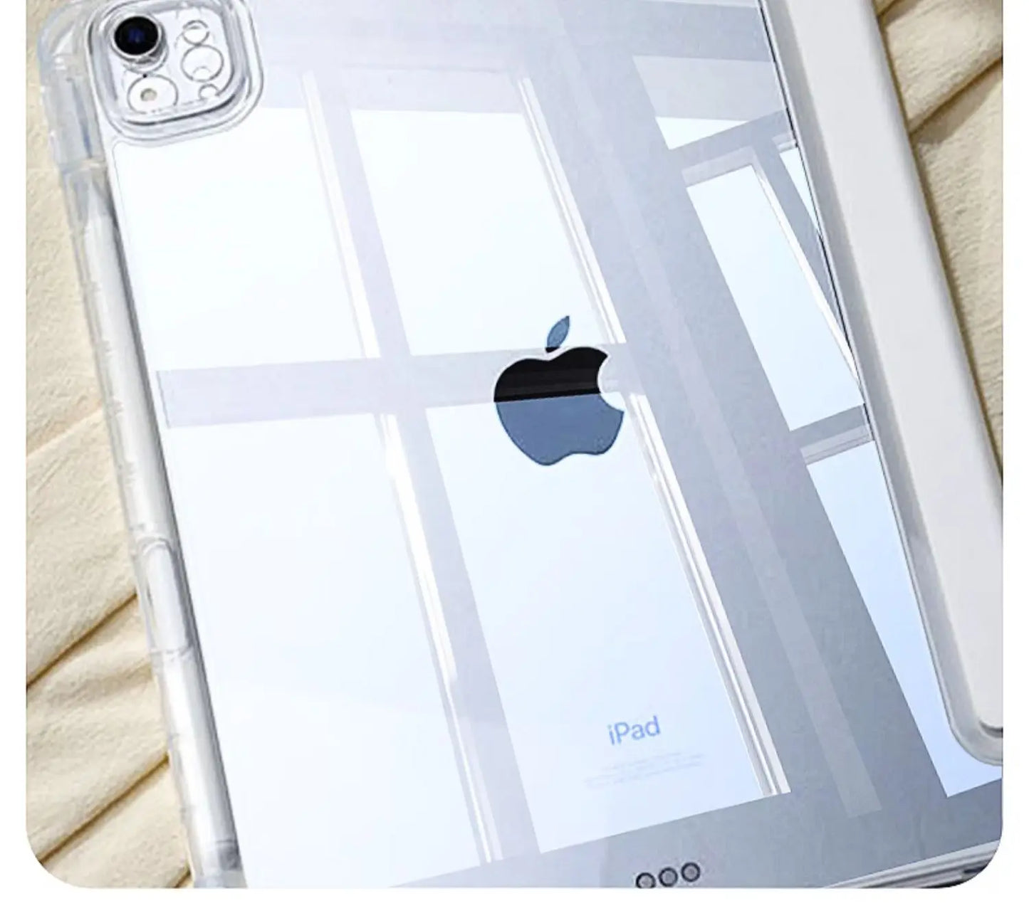 Étui avec Support pour iPad Air 11" 2025, iPad Pro 11/12.9", iPad 10ème/11ème Génération - Compatible M2/M3/M4/M5