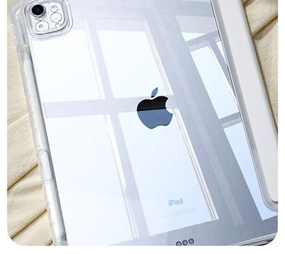 Étui avec Support pour iPad Air 11" 2025, iPad Pro 11/12.9", iPad 10ème/11ème Génération - Compatible M2/M3/M4/M5