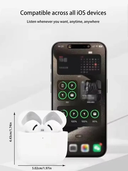 Écouteurs Bluetooth Sans Fil TWS avec Réduction de Bruit ANC et Microphone